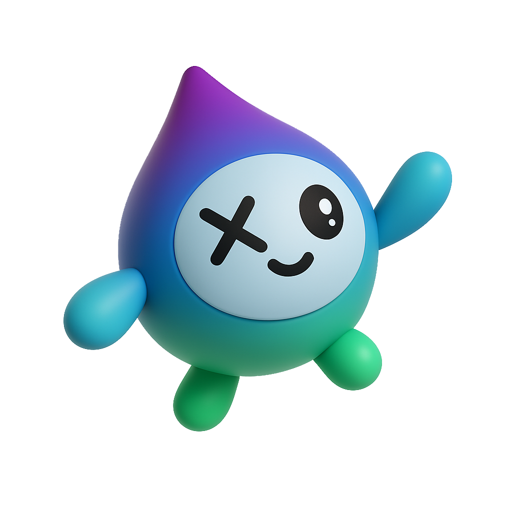 Drupy proud and joyful